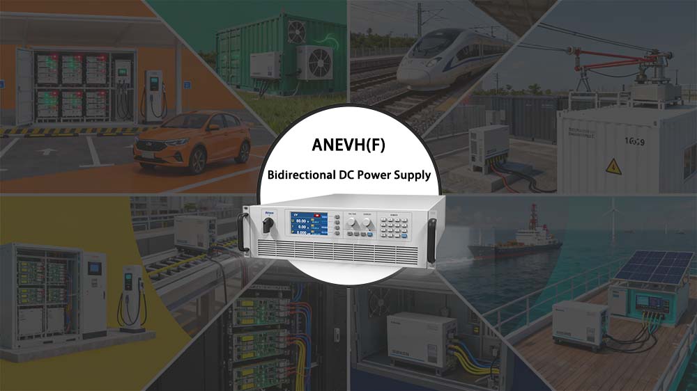 Applications of Bidirectional DC Power Supply ANEVH(F)